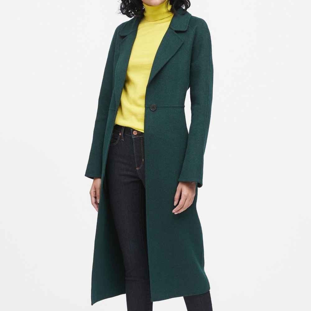 Unlined Double-Faced Maxi Coat